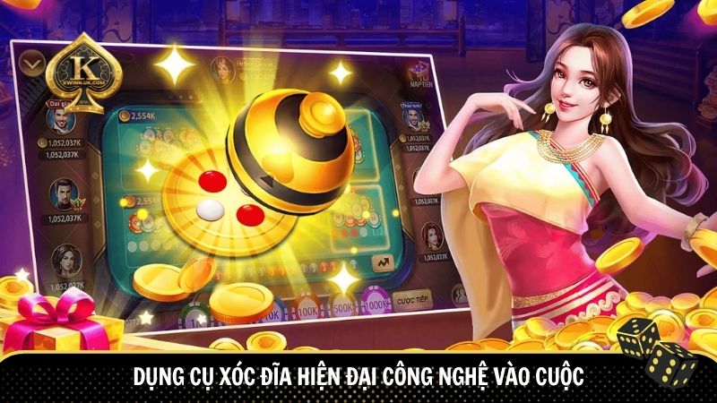 Dụng cụ xóc đĩa hiện đại công nghệ vào cuộc