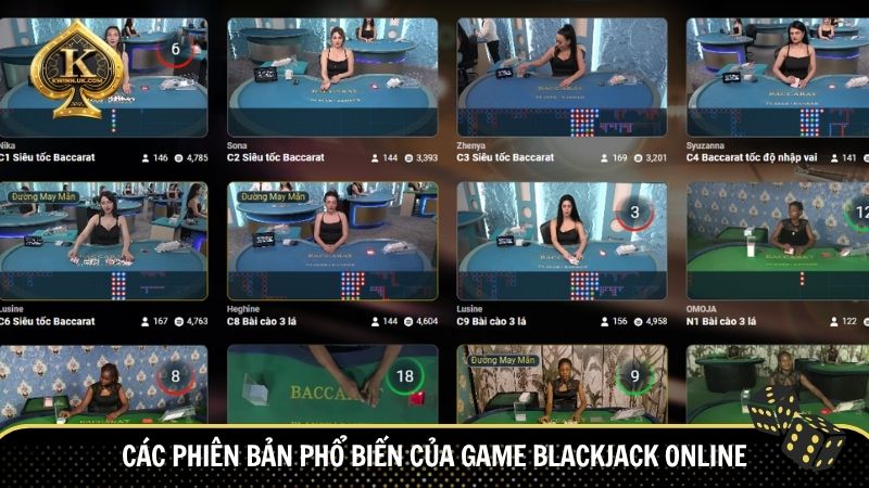 Sự khác biệt giữa blackjack truyền thống và online
