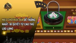 Mẹo chơi xóc đĩa